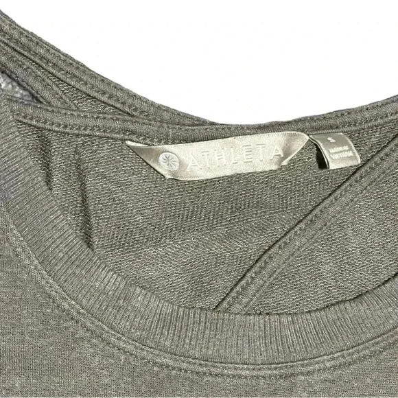 Athleta Nirvana Long Sleeve Open Back Dress Size Small - Picture 2 of 5